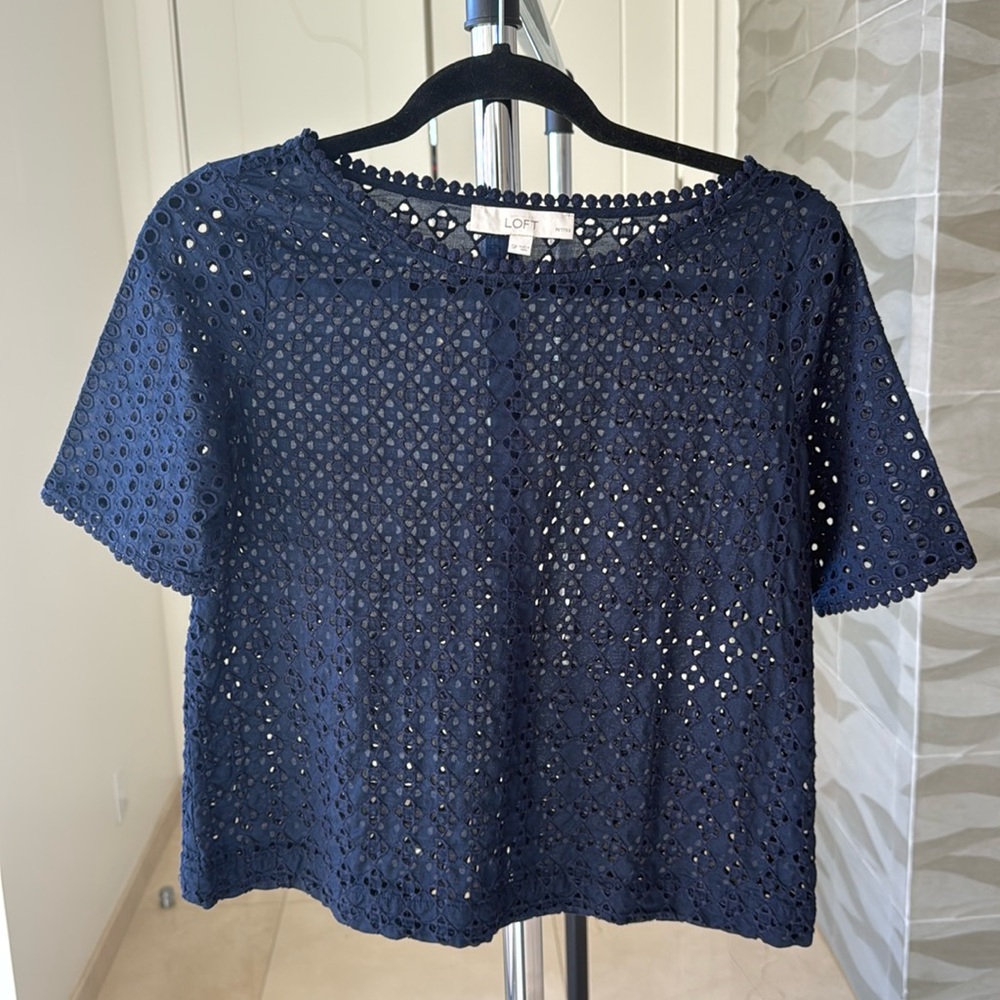 Navy Loft shirt